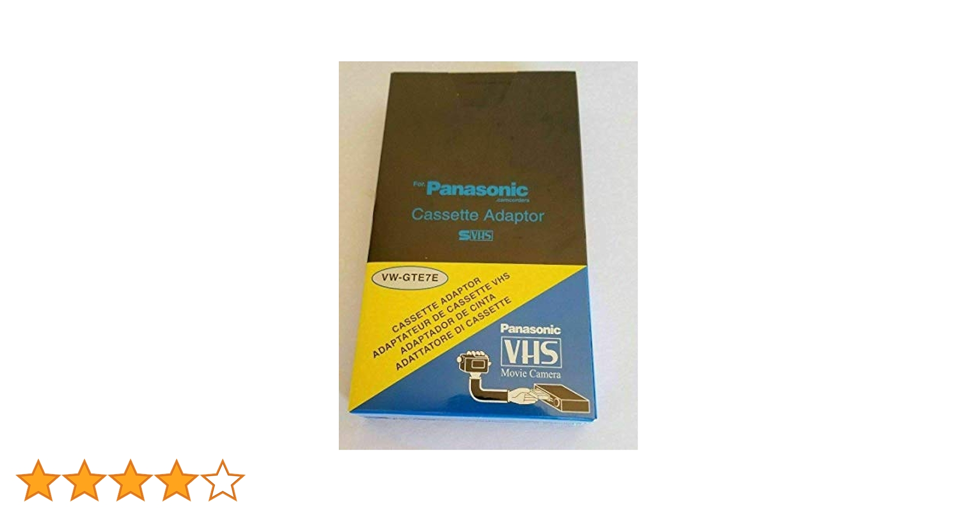 Amazon | VHS-C - VHS カセットアダプター JVC C-P7U CP6BKU C
